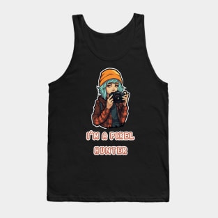 Lens Queen: Pixel Hunter Tank Top